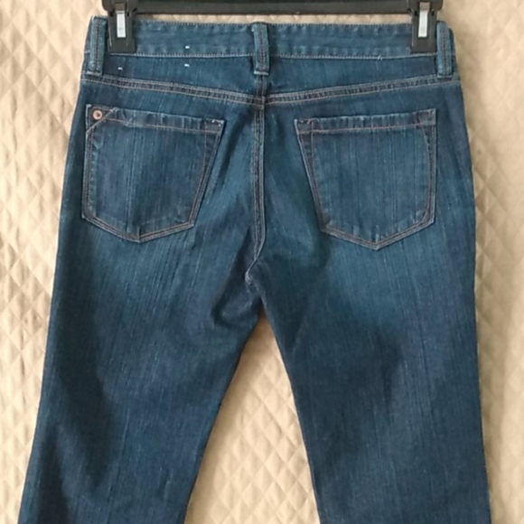 LOFT Curvy Bootcut Jeans In Dark Indigo - Picture 3 of 7